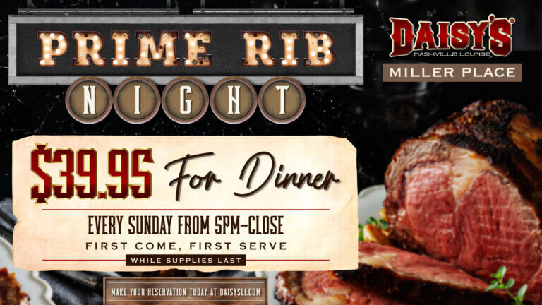 Prime Rib Night | Long Island Events