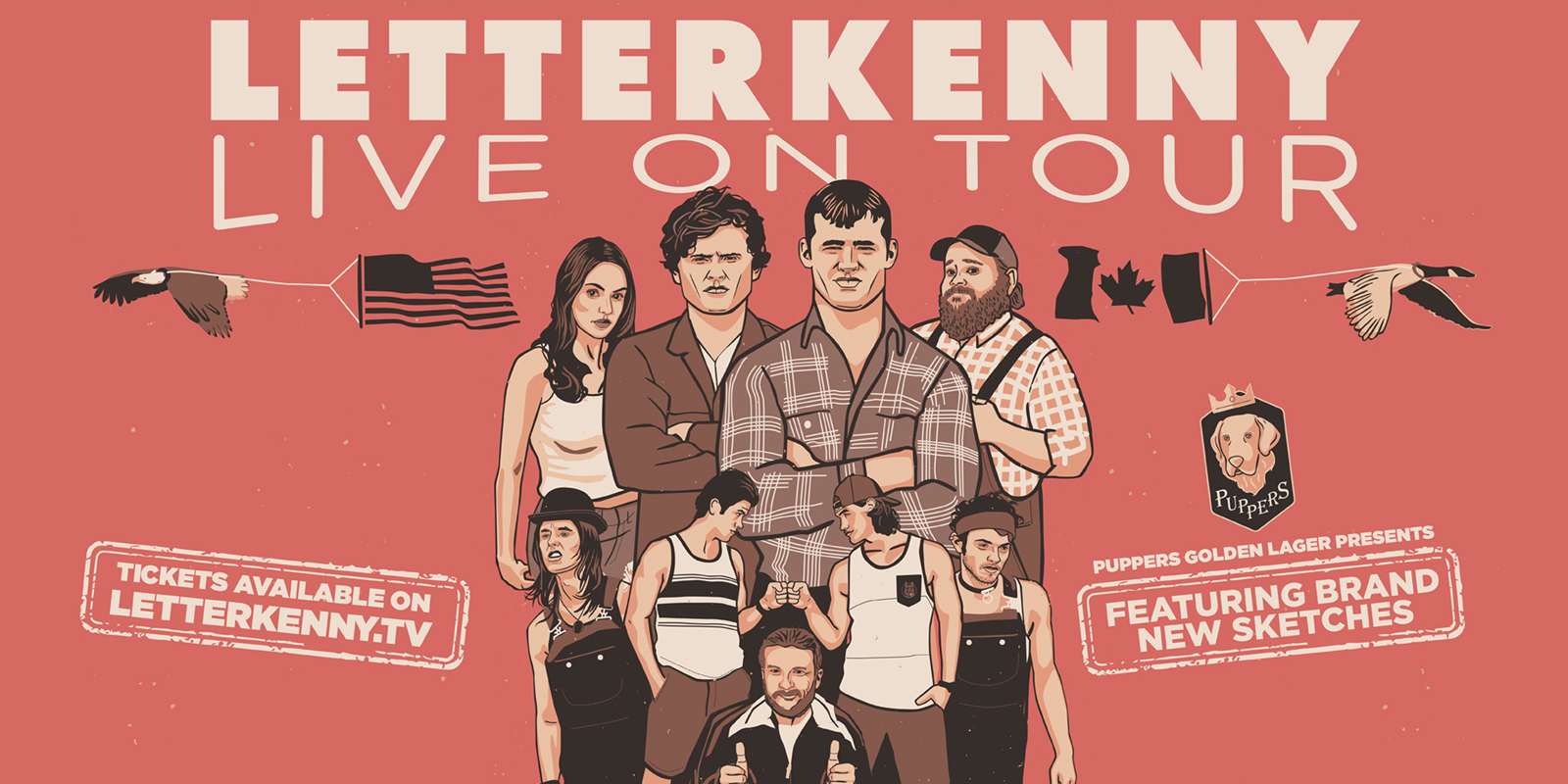 Letterkenny Live On Tour Palace Theatre Albany