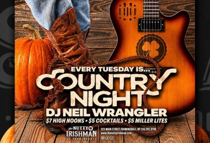 Country night &ndash; dj neil wrangler