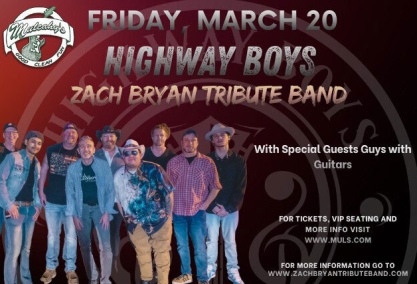 Zach bryan tribute band - highway boys w/spg guys with guitars @ mulcahys, wantagh ny 
