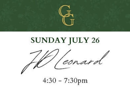 Live music with jd leonard