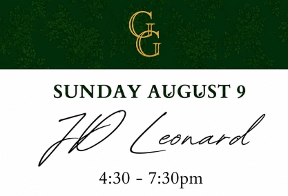 Live music with jd leonard
