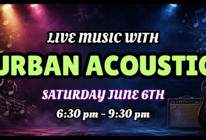 Live music with urban acoustic!