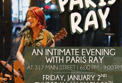 An evening with paris ray at 317 main street