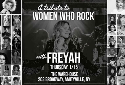 A tribute to women who rock with freyah at the warehouse