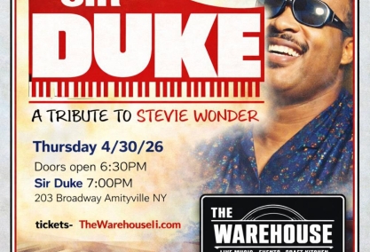 Sir duke - a tribute to stevie wonder thurs. 4/30/26