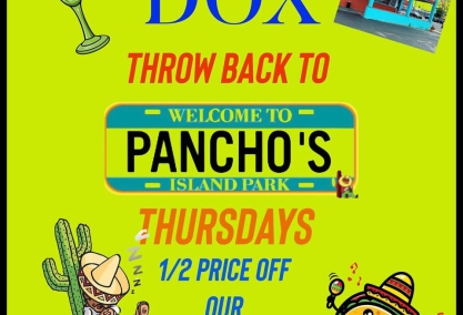 Panchos throw back