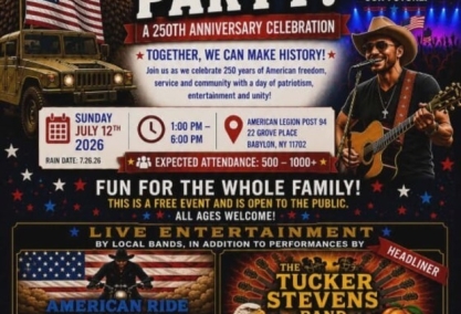 America's 250th parking lot party hosted by the american legion post #94