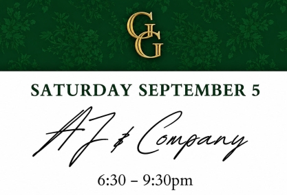 Live music with aj & company