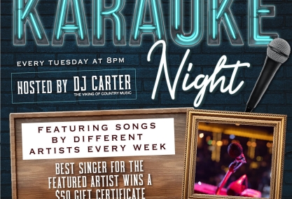Country karaoke night
