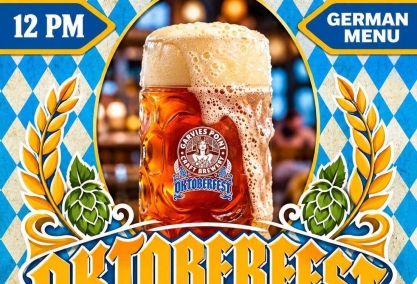 Oktoberfest celebration with the bratwurst boys