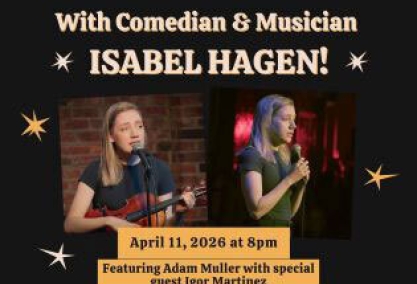 Comedian & musician isabel hagen