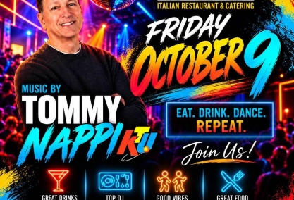Friday night &ndash; music by tommy nappi
