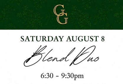 Live music with the blend duo