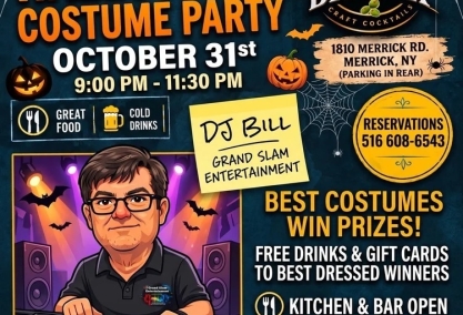 Halloween party at off the brook