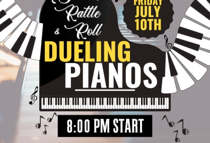 Shake, rattle & roll dueling pianos at 317 main street!