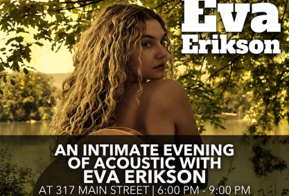 An intimate evening of acoustic with eva erikson 9/10
