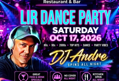 Lir dance party at lushes