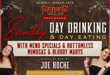 Sunday day drinking & day eating