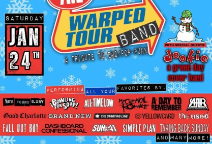 The warped tour band w/ dookie (green day cover band)
