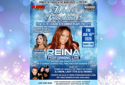 Power 78.7 winter powerland 3 featuring reina at the warehouse