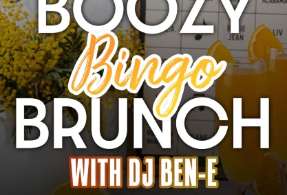 Boozy bingo brunch at 317 main street!