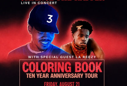 Chance the rapper - coloring book 10 year anniversary tour