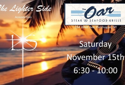 The lighter side at the oar steak & seafood grille