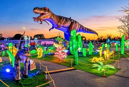 Luminocity dino safari: the immersive dinosaur lights festival