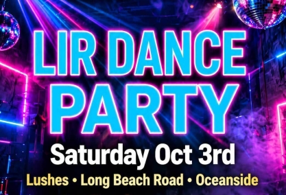 Lir dance party at lushes