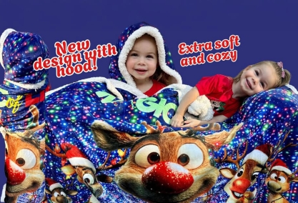 Magic of lights: reindeer blanket - this is not an event ticket