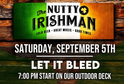 Let it bleed live at the nutty irishman!