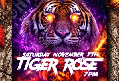 Tiger rose live at the nutty irishman!