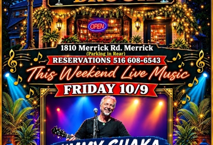 Live music with jimmy shaka at off the brook
