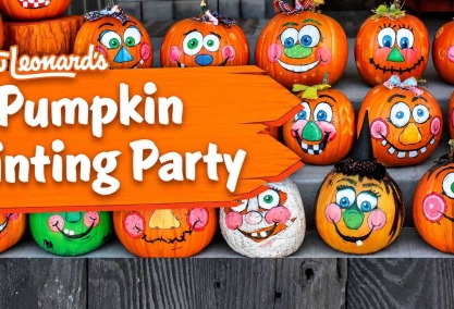Pumpkin painting palooza