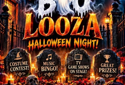 Bingoboolooza halloween w/ sal governale, billy mira mc howie-do-it, dj evan brandwein