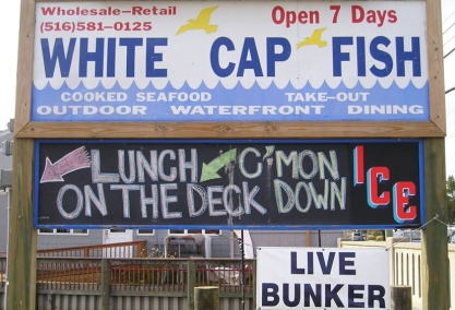 Long Island Blogger: White Cap Fish